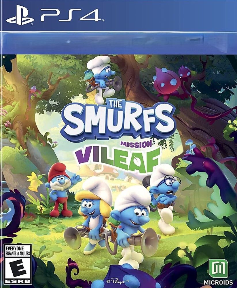 The Smurfs Mission Vileaf PS4 - Video Game - Used - CaveGamers