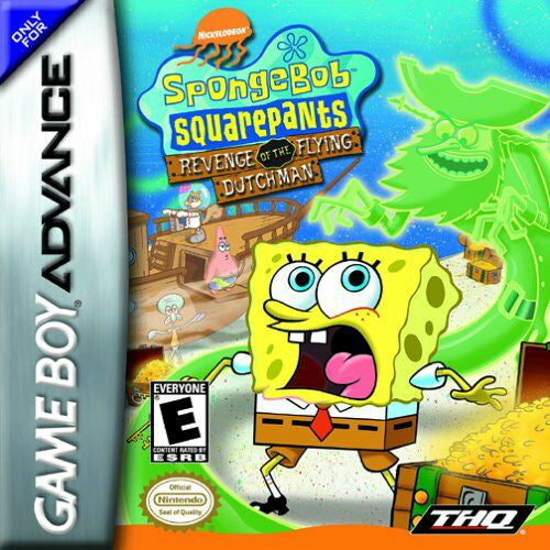 SpongeBob Squarepants: Revenge of the Flying Dutchman Game Boy Advance - Video Game - Used - CaveGamers