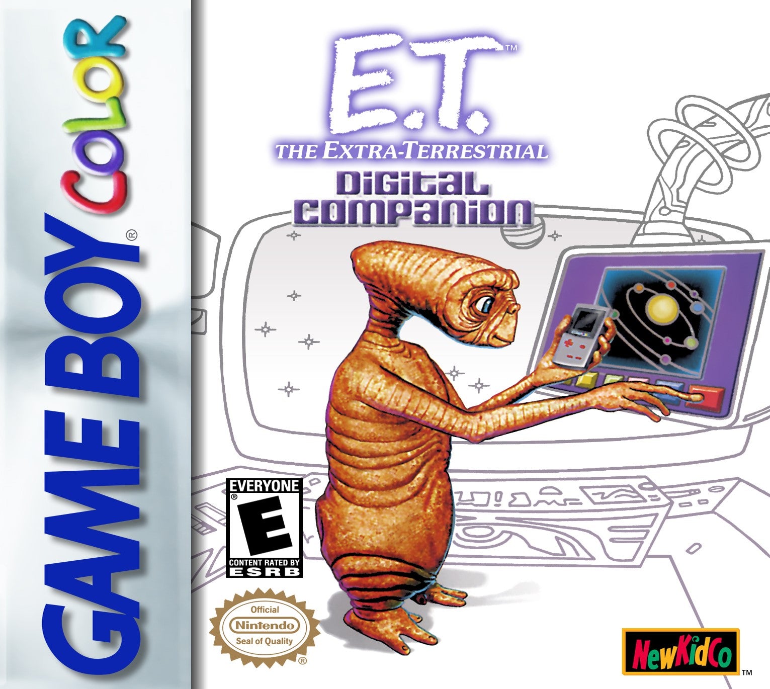 E.T. The Extra-Terrestrial Digital Companion (Give to Mike/Repairs) Game Boy Color - Video Game - Used - CaveGamers