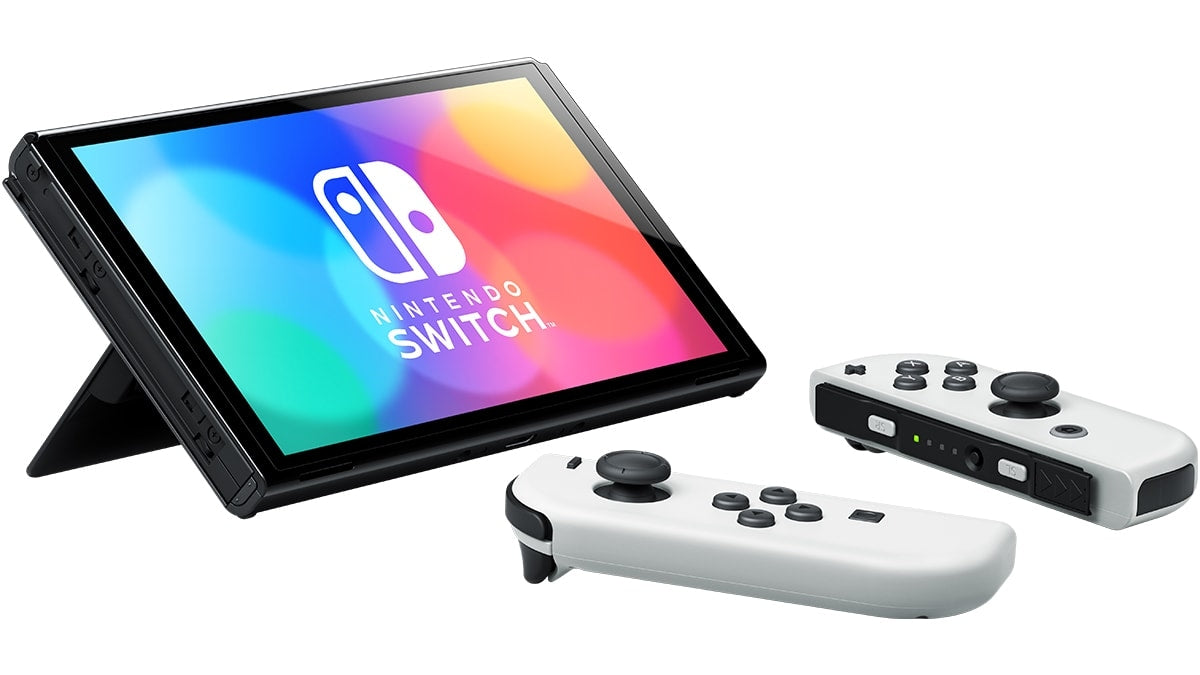 Nintendo Switch OLED Console - White