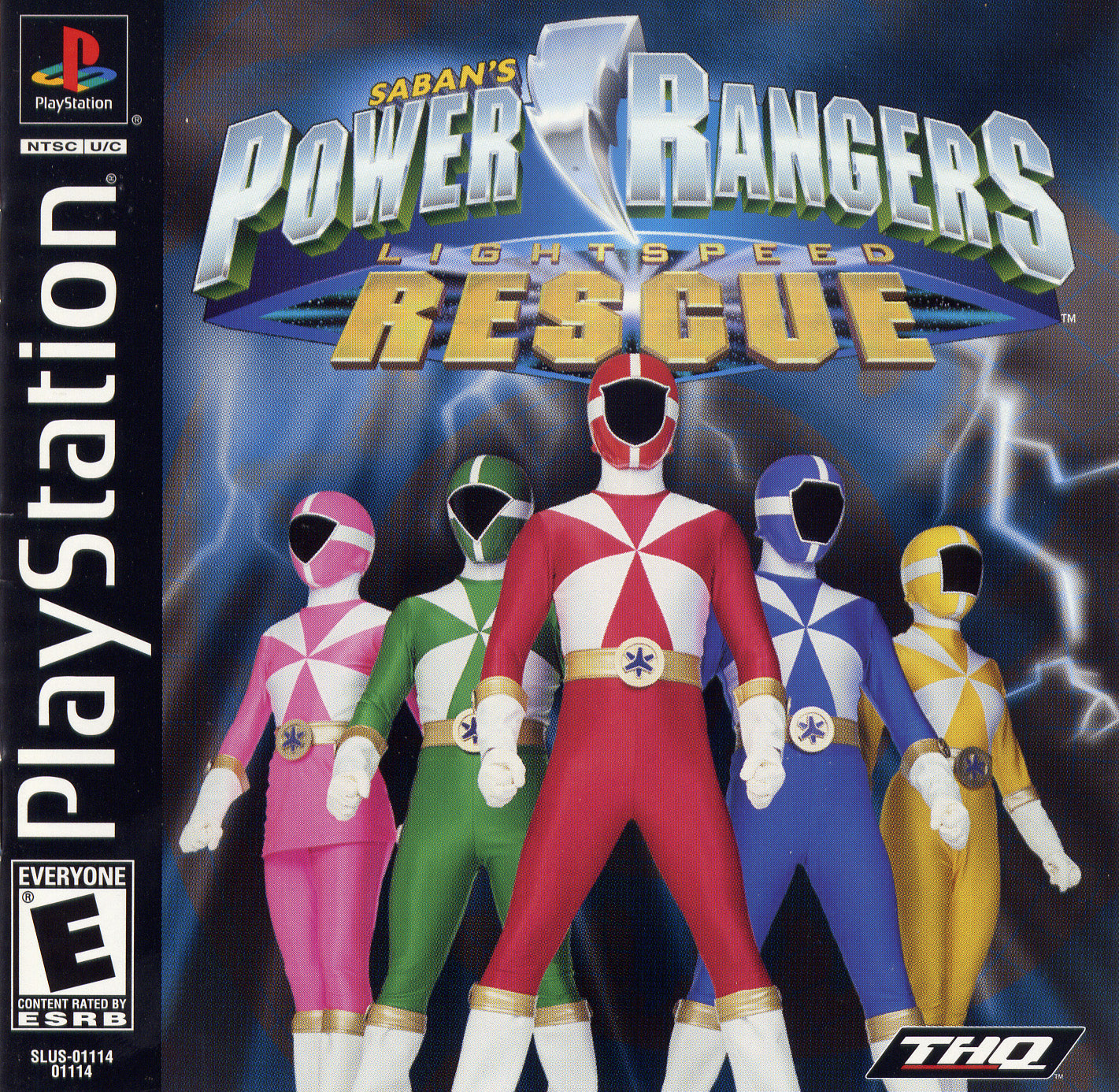 Power Rangers: Lightspeed Rescue Playstation - Video Game - Used - CaveGamers