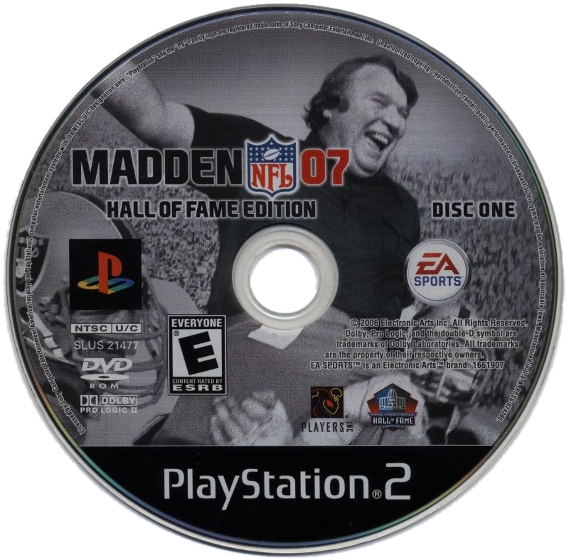Madden NFL 07 Hall of Fame Edition [2 discs]