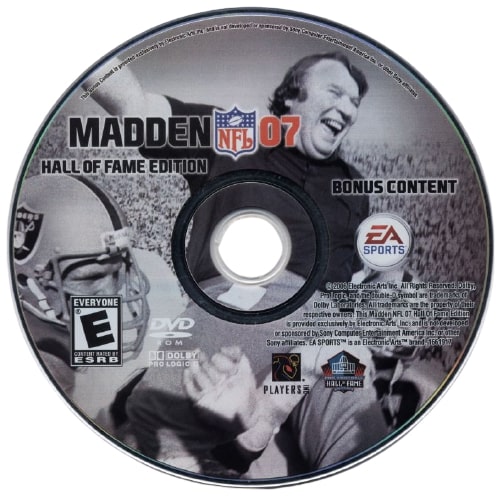 Madden NFL 07 Hall of Fame Edition [2 discs]