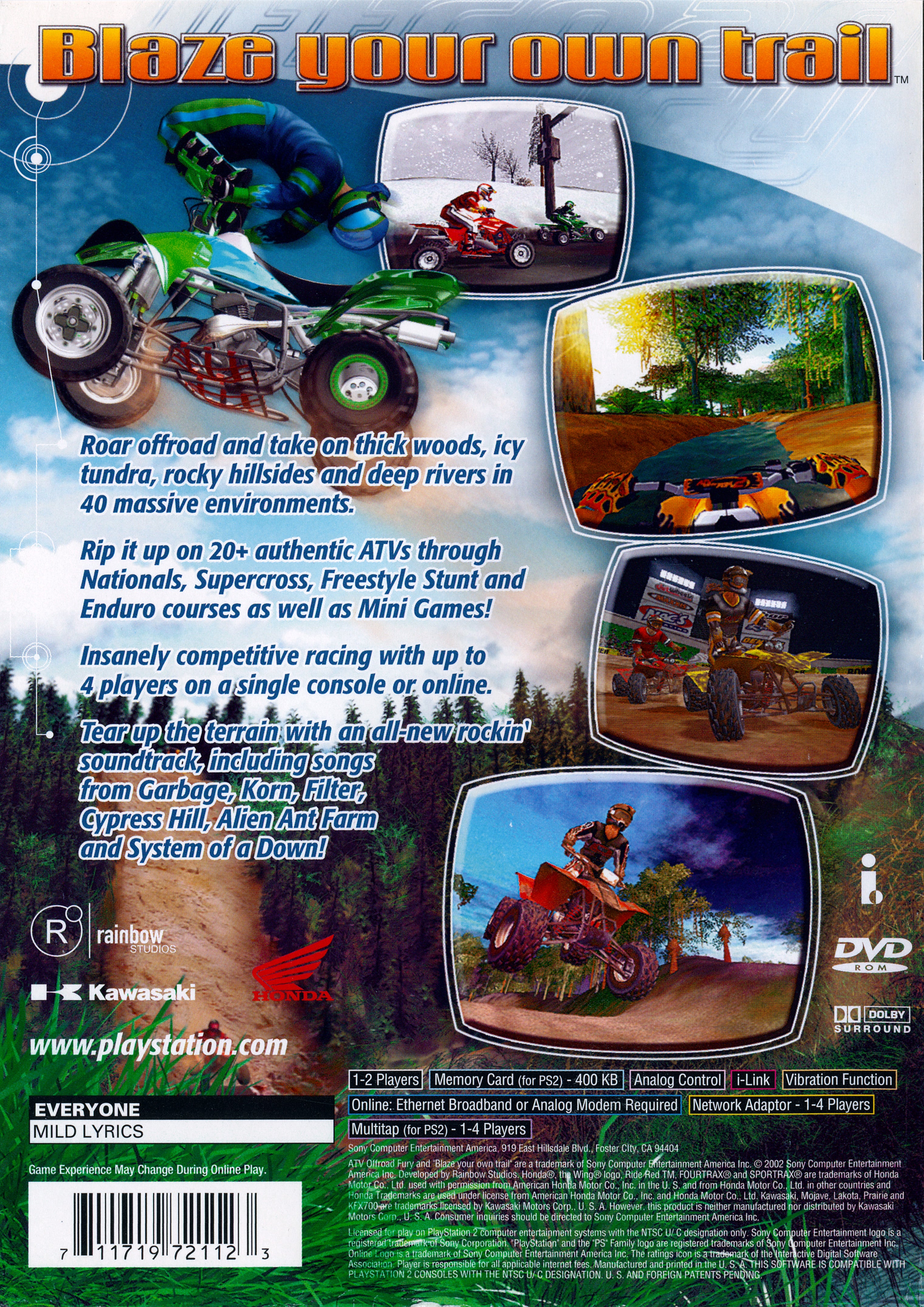 ATV Offroad Fury 2 PS2 - Video Game - Used - CaveGamers - Image 2