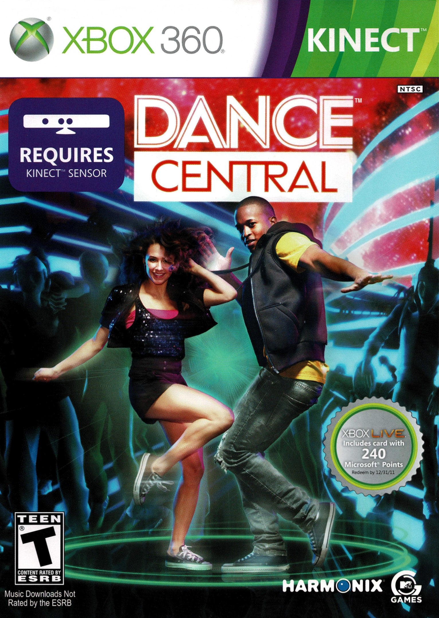 Dance Central Xbox 360 - Video Game - Used - CaveGamers