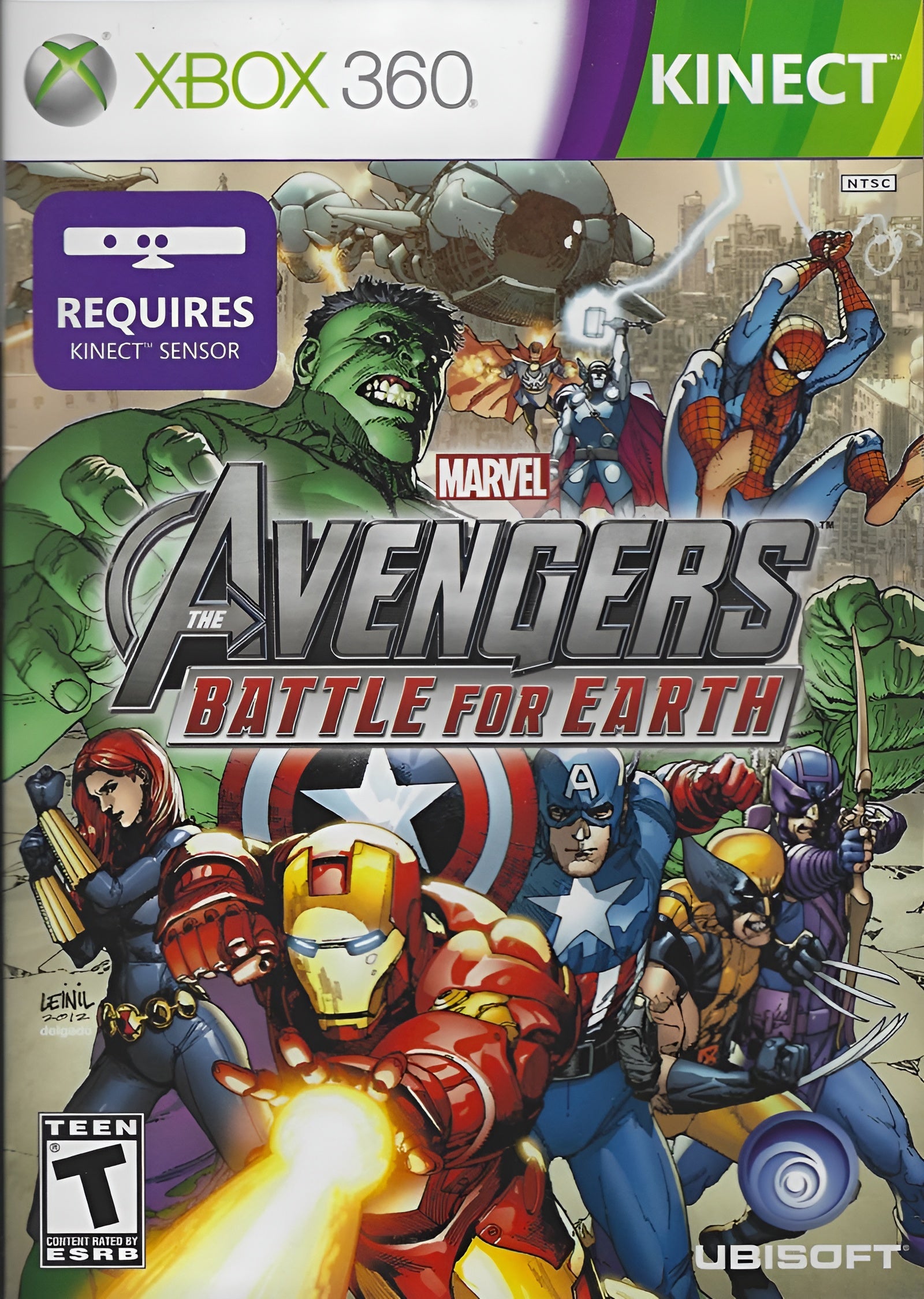 Marvel Avengers: Battle For Earth Xbox 360 - Video Game - Used - CaveGamers