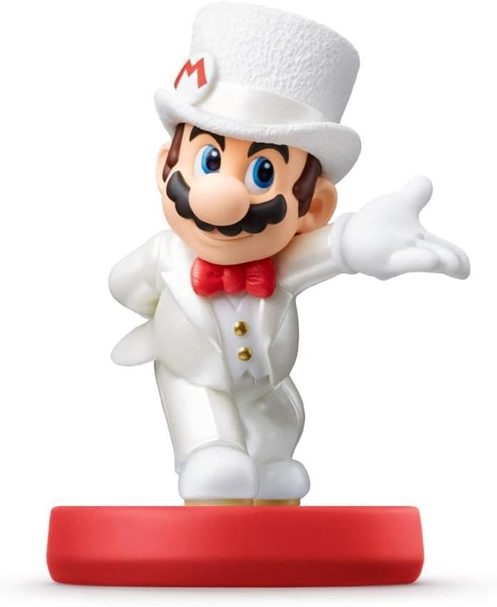 amiibo Super Mario Odyssey Mario, Peach, & Bowser Wedding Amiibos - Video Game Accessory - New - CaveGamers - Image 2