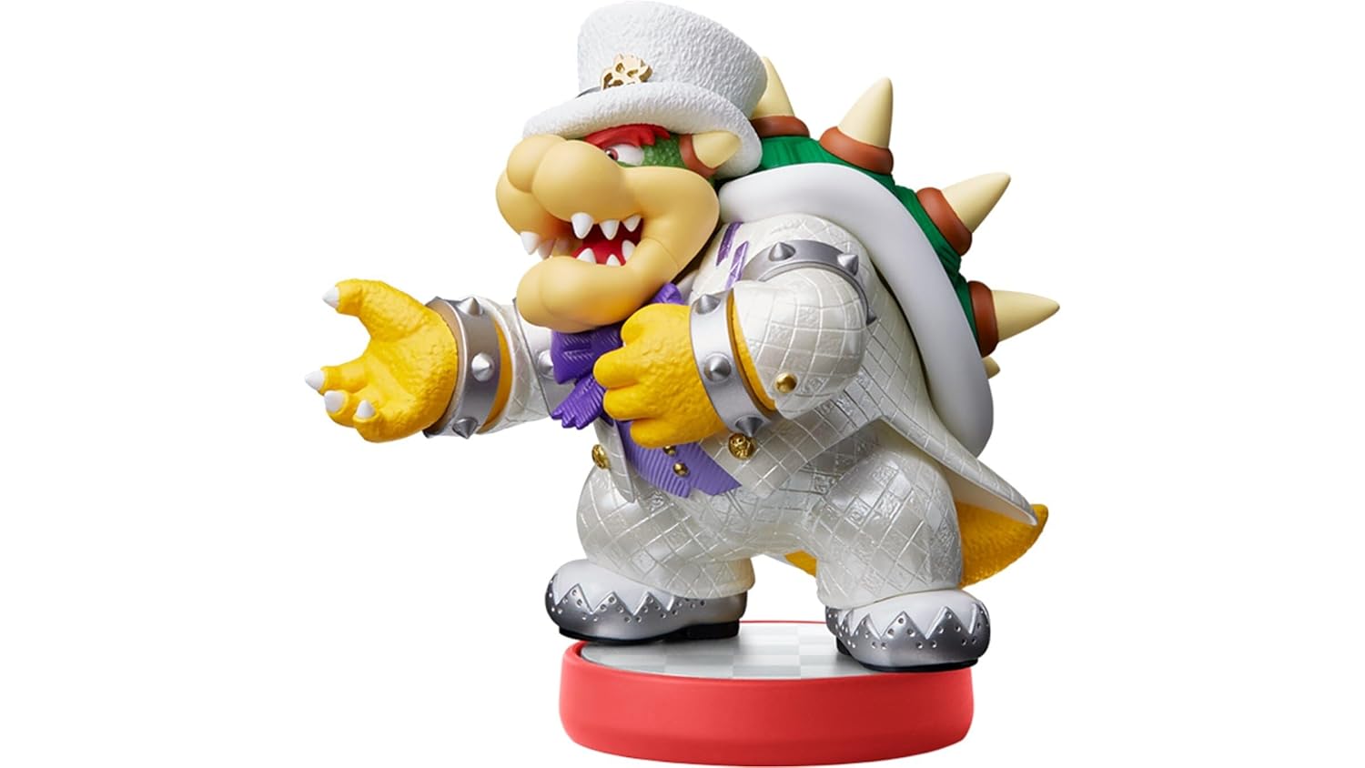 amiibo Super Mario Odyssey Mario, Peach, & Bowser Wedding Amiibos - Video Game Accessory - New - CaveGamers - Image 4