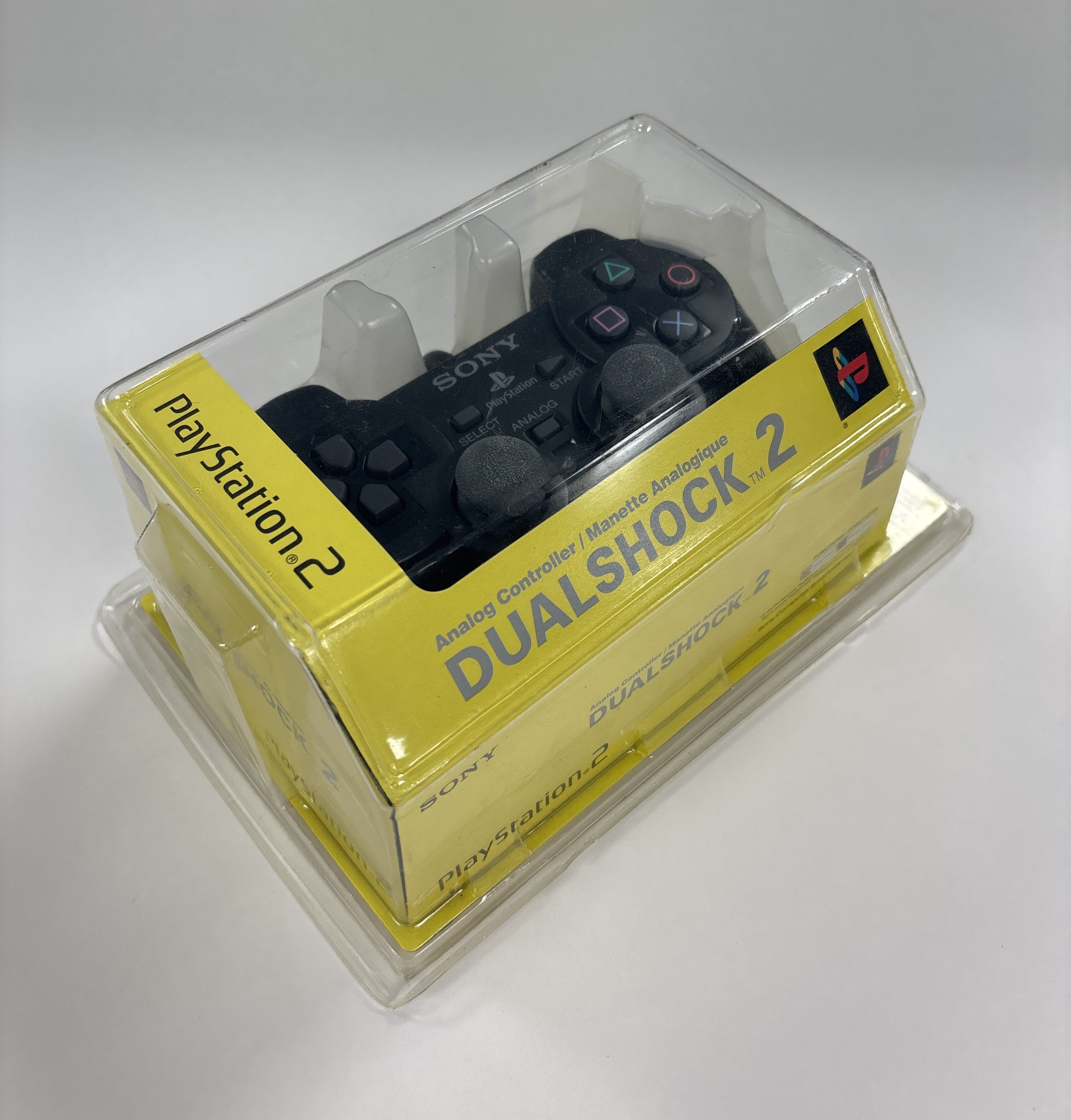 PlayStation 2 PS2 Dualshock 2 Controller Black Brand New & Factory Sealed!