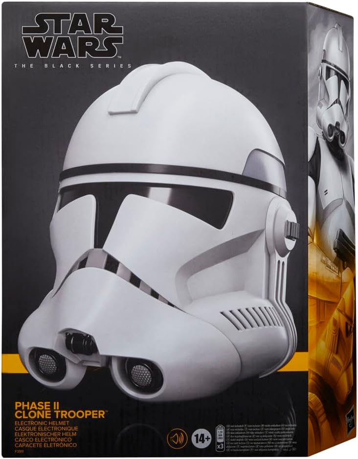 Star Wars: The Black Series - Phase II Clone Trooper Premium Electronic Helmet