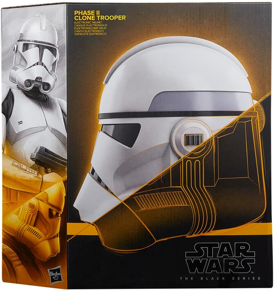 Star Wars: The Black Series - Phase II Clone Trooper Premium Electronic Helmet