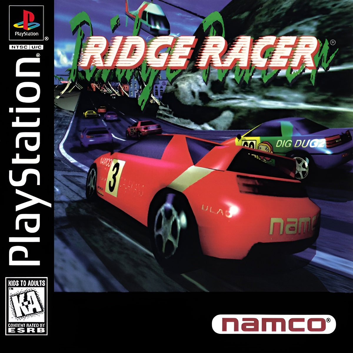 Ridge Racer Playstation - Video Game - Used - CaveGamers