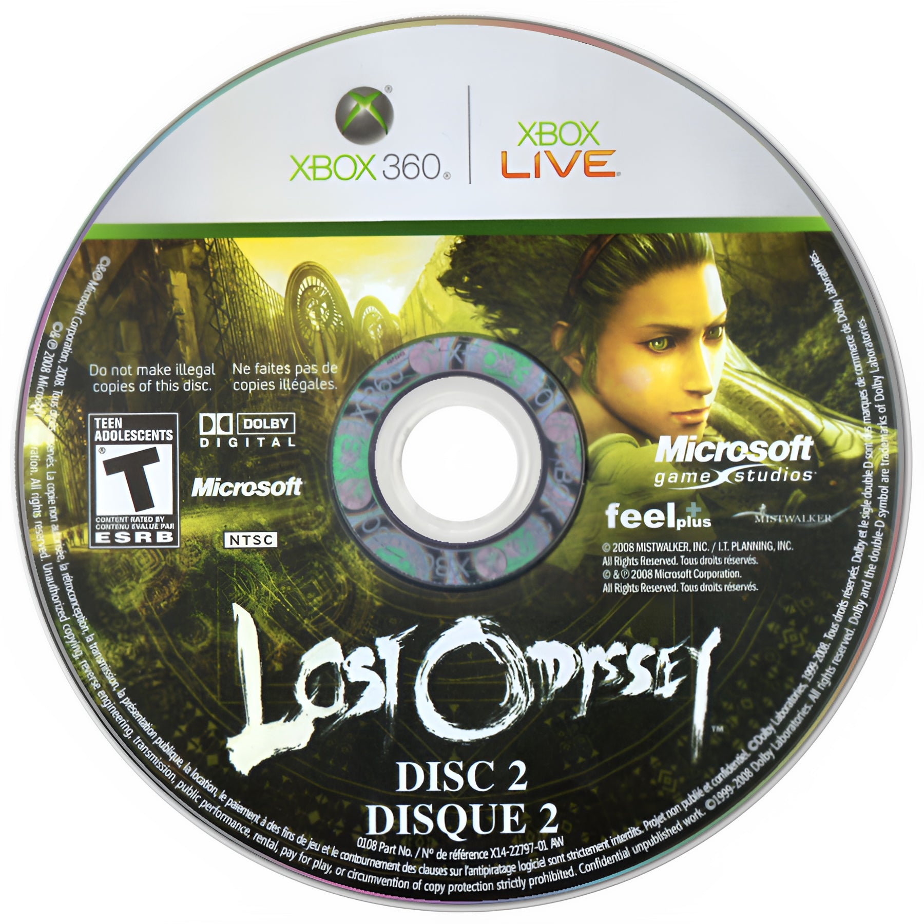 Lost Odyssey [4 Discs] Xbox 360 - Video Game - Used - CaveGamers - Image 4