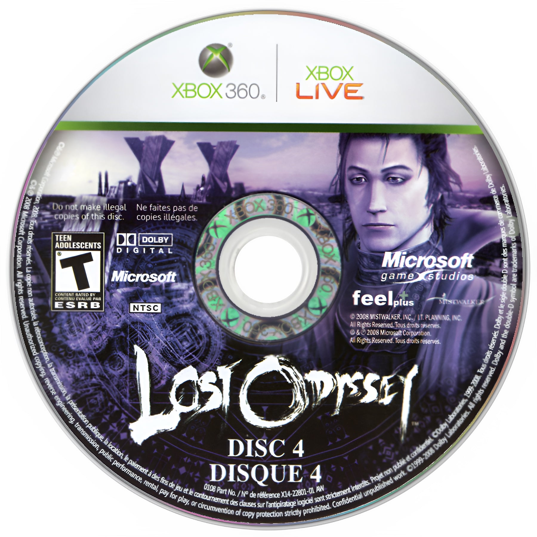 Lost Odyssey [4 Discs] Xbox 360 - Video Game - Used - CaveGamers - Image 6