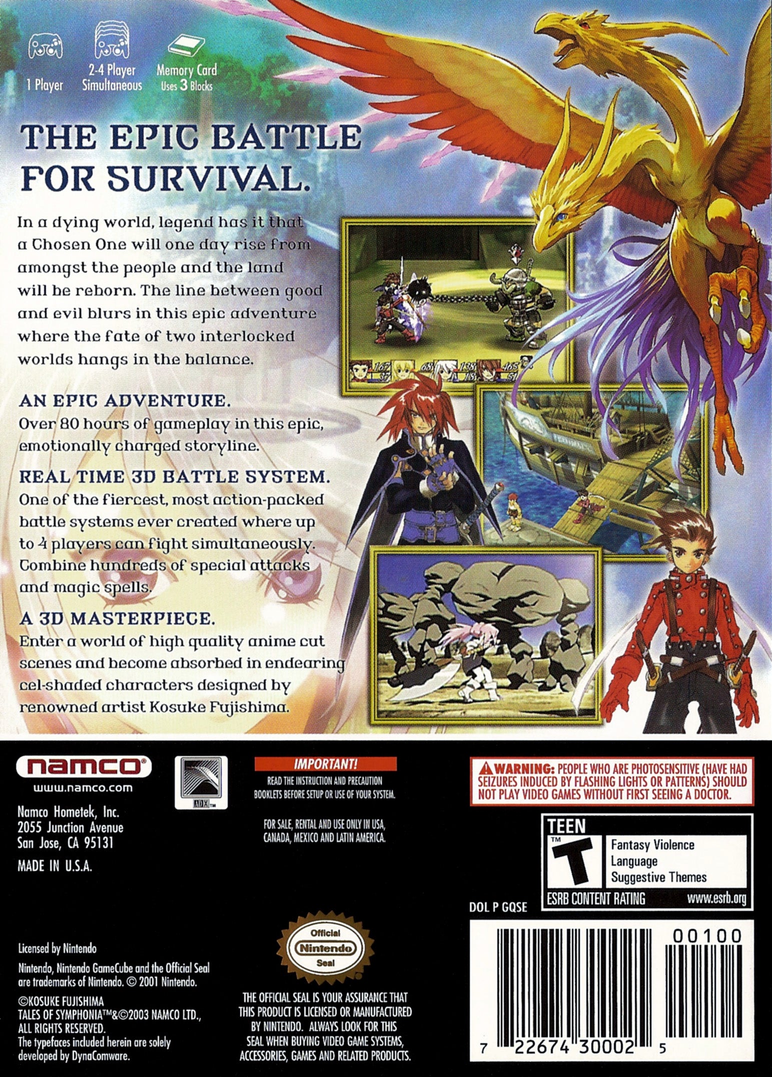 Tales of Symphonia [2 Discs]
