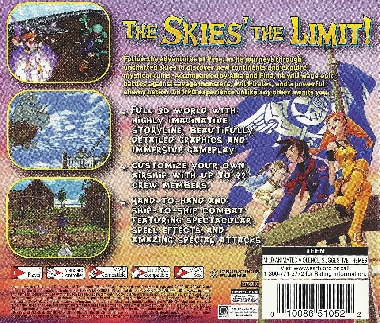 Skies of Arcadia [2 Discs]