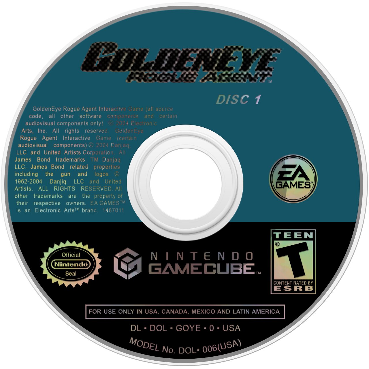 GoldenEye Rogue Agent [2 Discs] GameCube - Video Game - Used - CaveGamers - Image 3