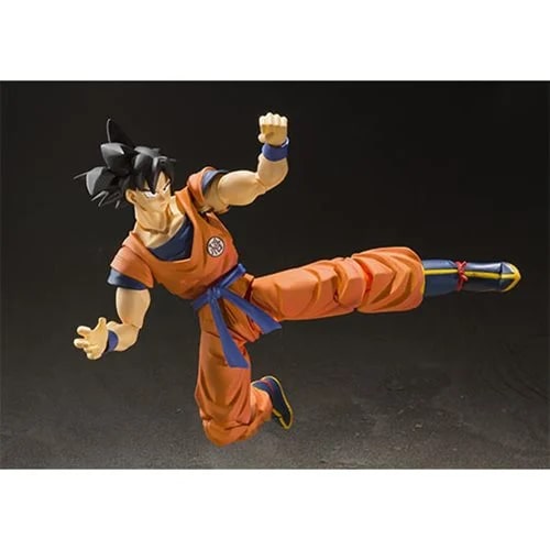 Dragon Ball Z Son Goku A Saiyan Raised On Earth S.H.Figuarts Action Figure