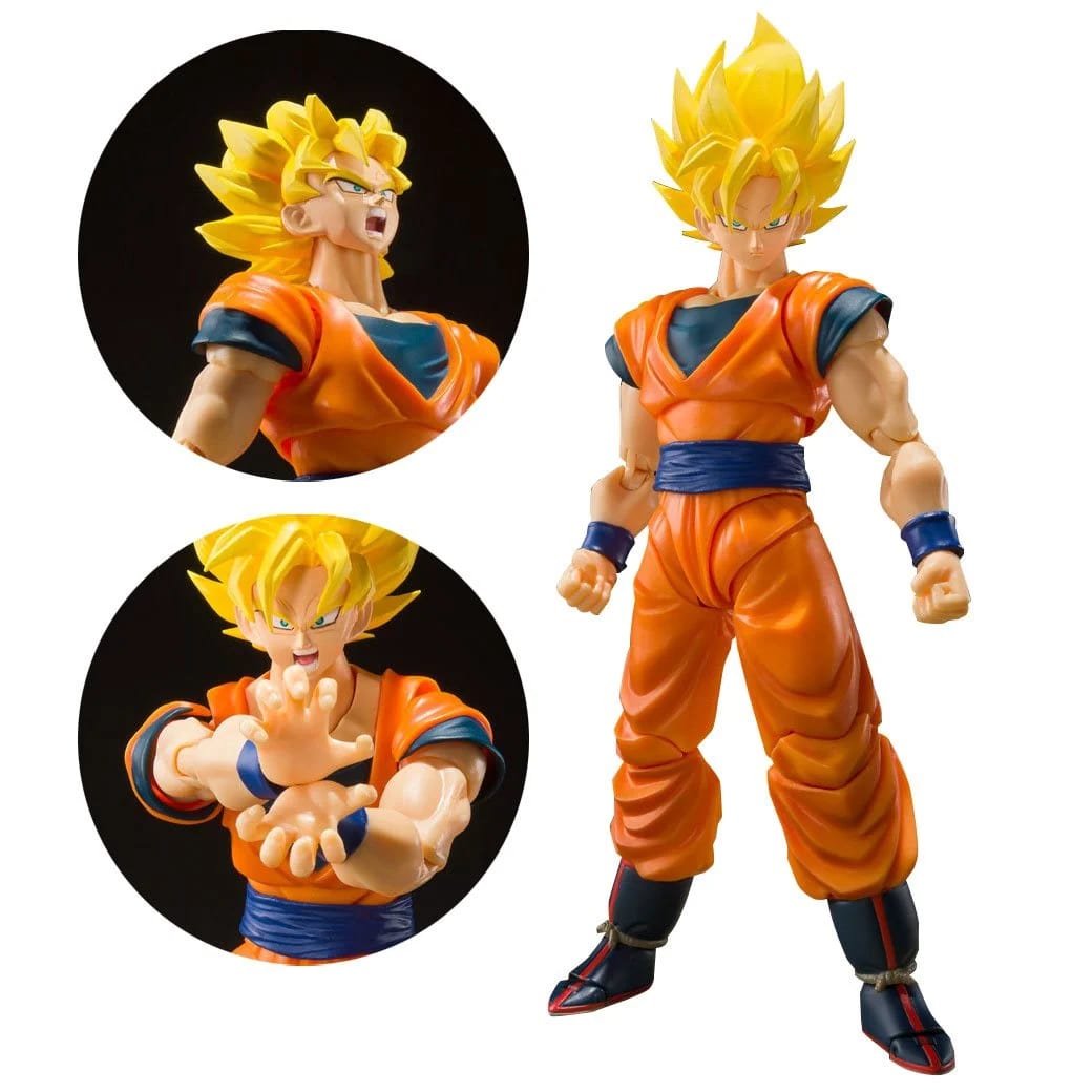 Dragon Ball Z Super Saiyan Full Power Son Goku S.H.Figuarts Action Figure