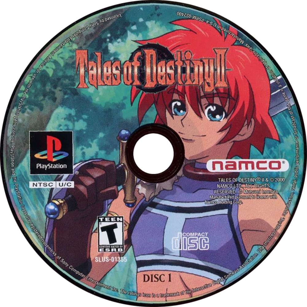 Tales of Destiny II [3 Discs]