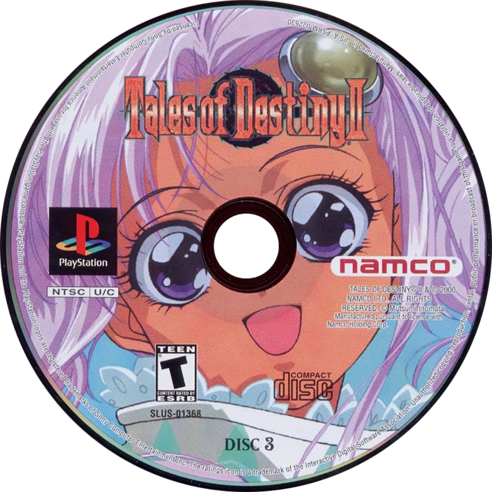 Tales of Destiny II [3 Discs]