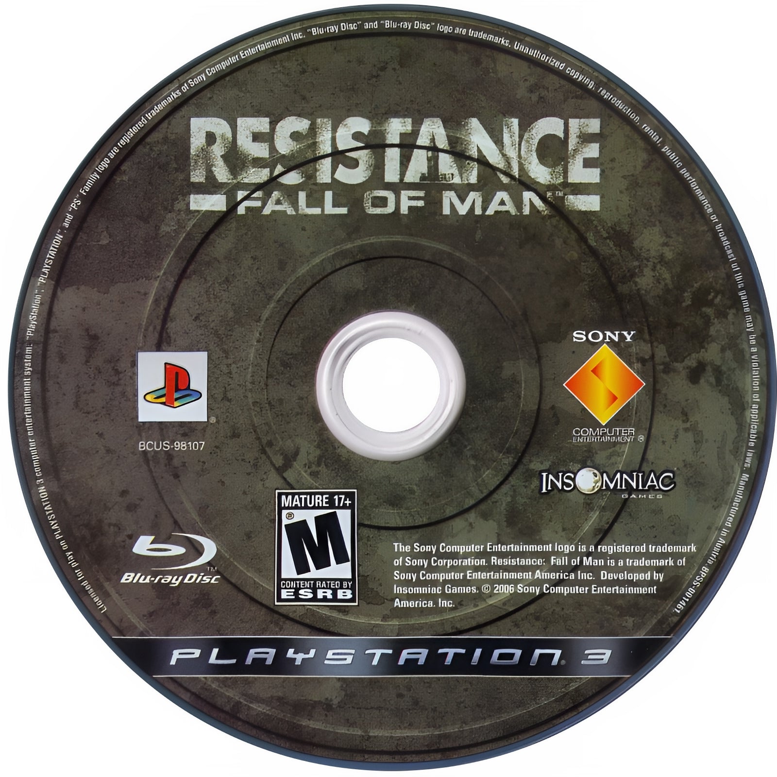 Resistance: Fall of Man PS3 - Video Game - Used - CaveGamers - Image 3