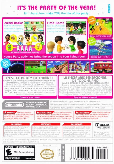 Wii Party - Video Game - Used - CaveGamers - Image 2