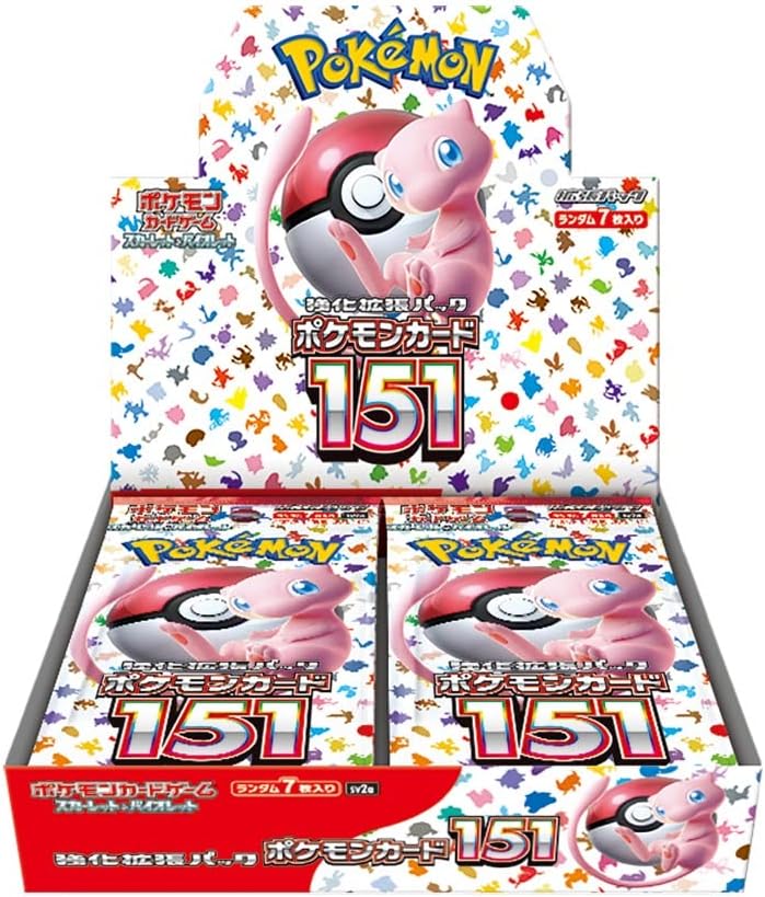 Pokemon TCG: Scarlet & Violet 151 Box (20 Packs) [Japan]