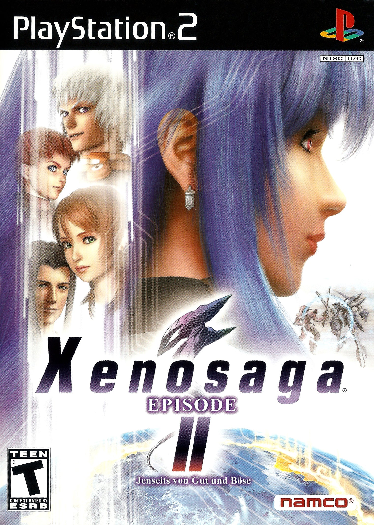 Xenosaga Episode II: Jenseits Von Gut und Bose [2 Discs] PS2 - Video Game - Used - CaveGamers