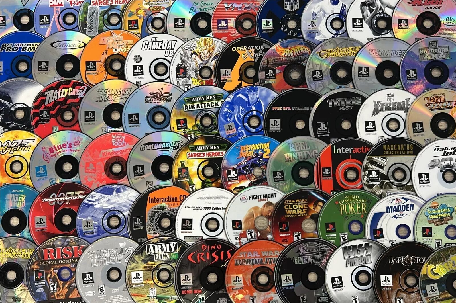 Mystery Mixed Lot of 15 Sony PlayStation 1 Games