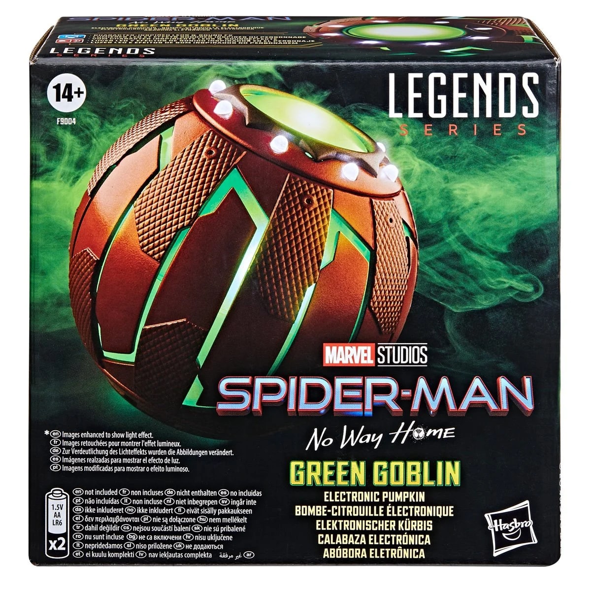 Marvel Legends Series Green Goblin Electronic Pumpkin, Spider-Man
