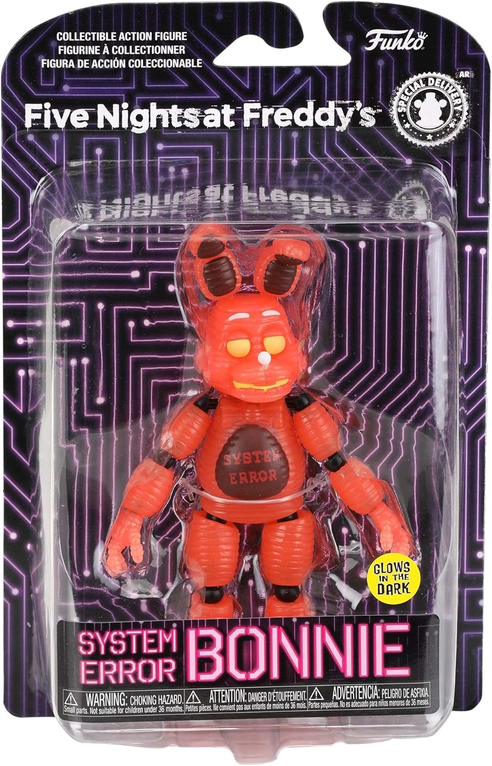 Five Nights at Freddy's System Error Bonnie Series 7 Funko Action Figure