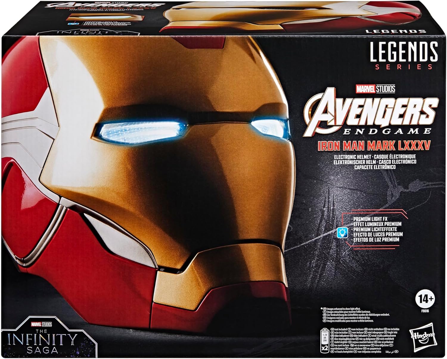 Marvel Legends Iron Man Helmet Avengers Endgame