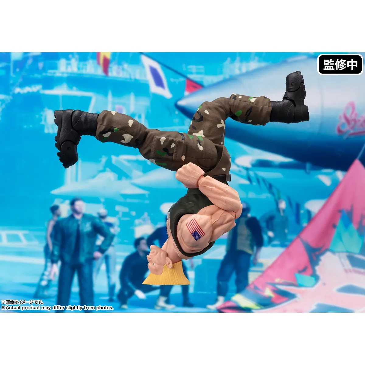 S.H.Figuarts Street Fighter Guile Outfit 2 Action Figure Action Figures - Toys - New - CaveGamers - Image 8