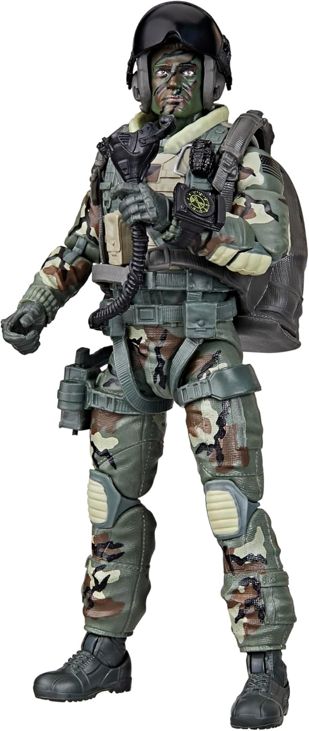 G.I. Joe Classified Series 60th Anniversary 6-Inch Action Pilot HALO Jumper Action Figure