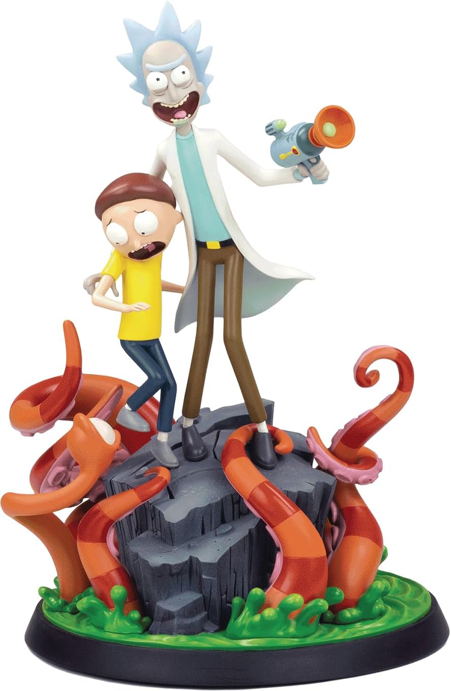 Rick and Morty 12-Inch Polystone Statue