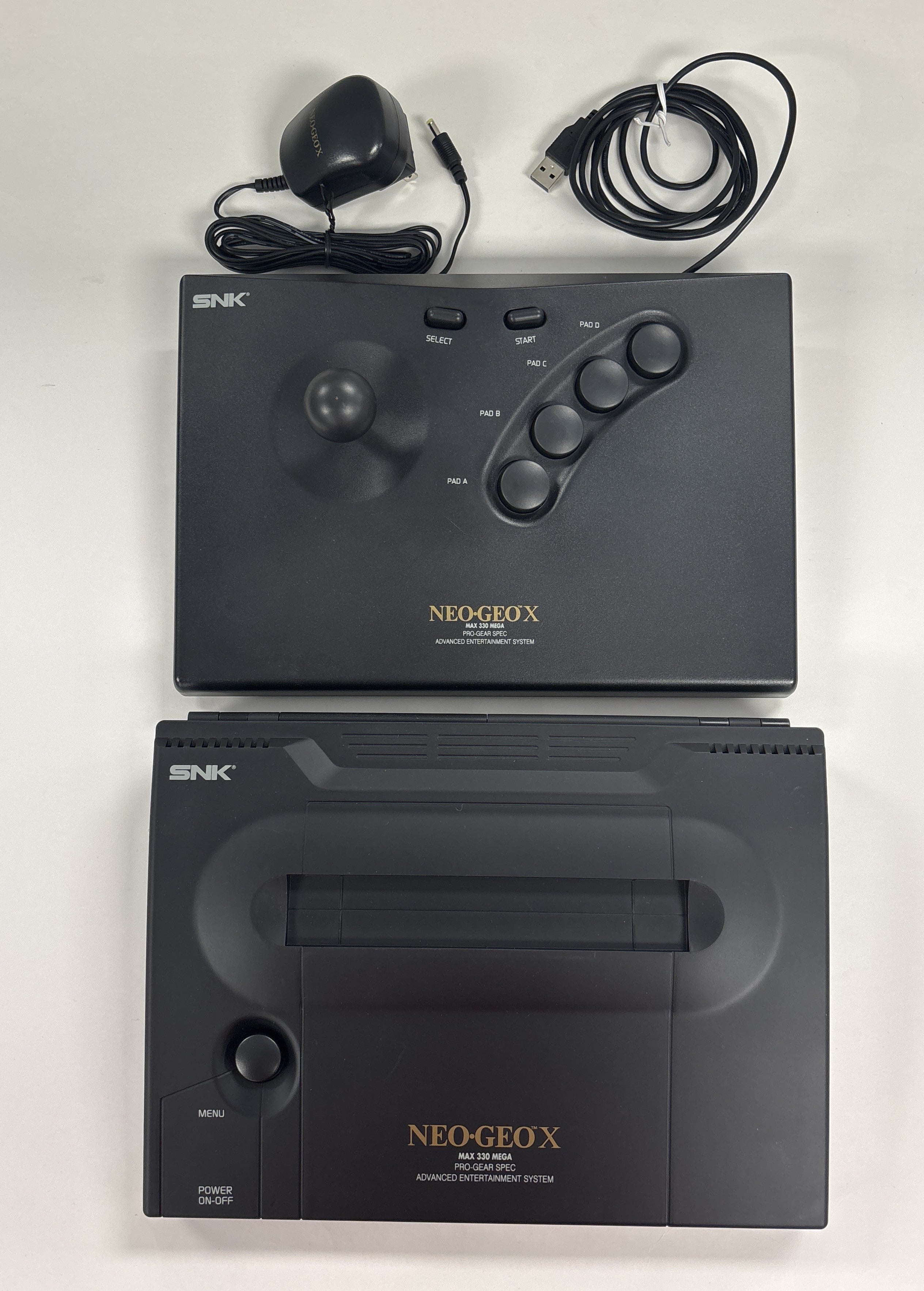 SNK Neo Geo X Station Home Console & Arcade Stick Controller Like New Condition!