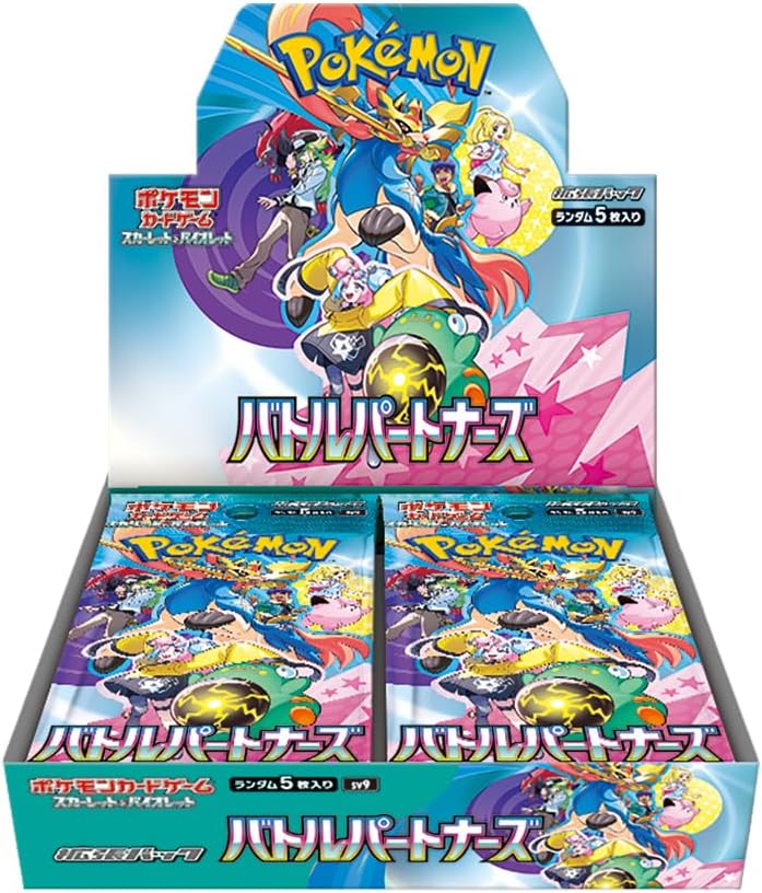 Pokemon TCG: Scarlet & Violet Battle Partners Booster Box (30 Packs) [Japan] - Trading Card - New - CaveGamers