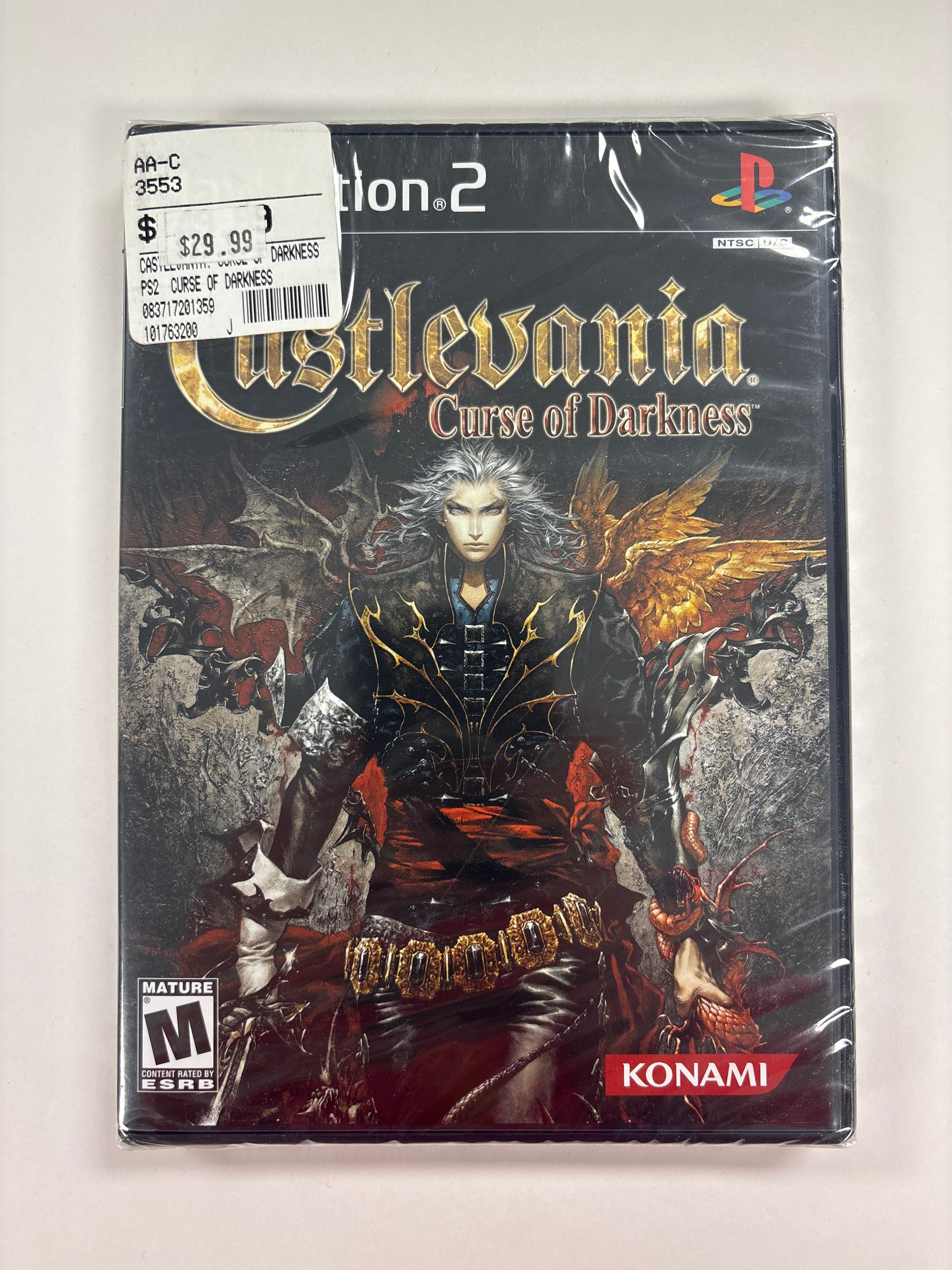 Castlevania: Curse of Darkness - PlayStation 2 PS2 Brand New & Factory Sealed!