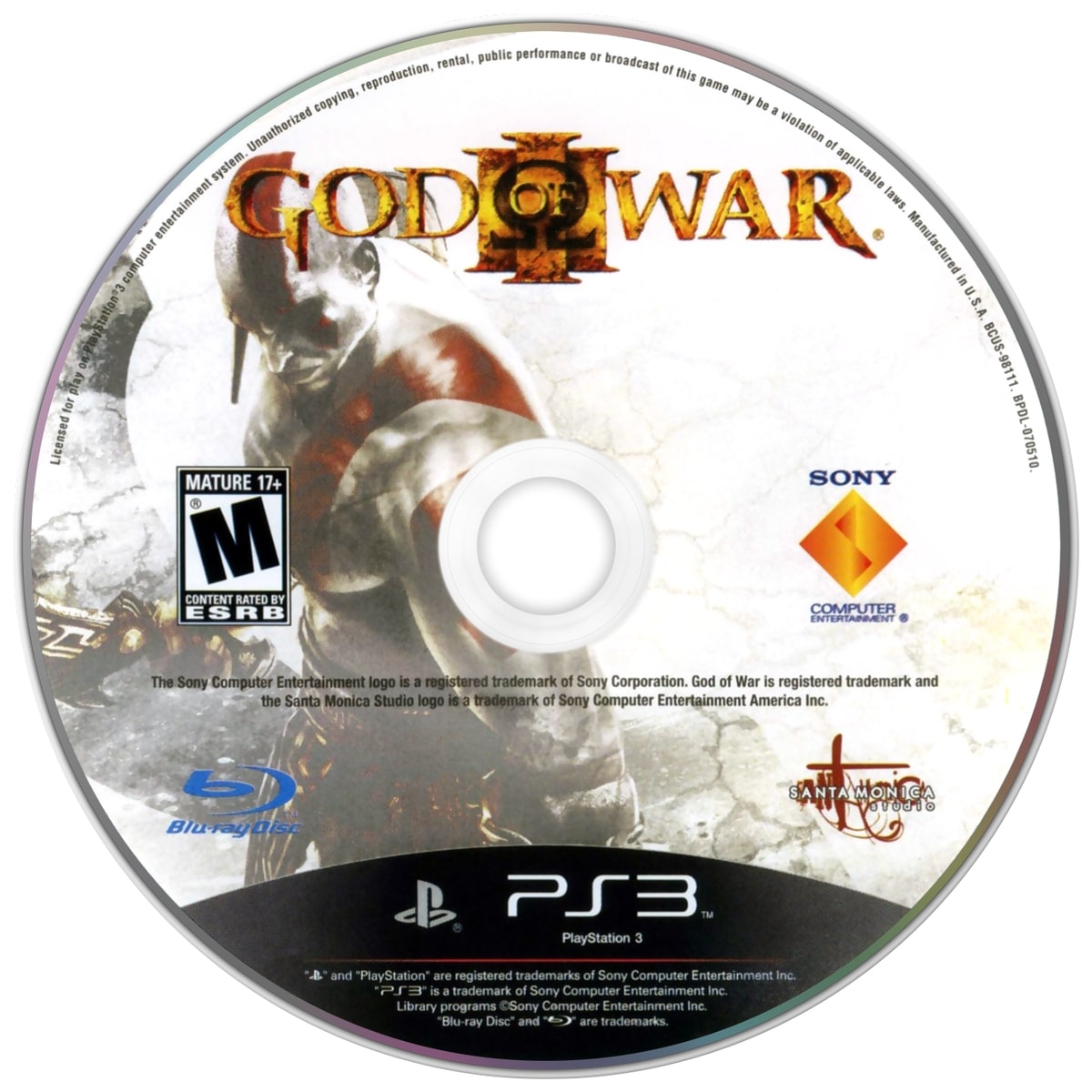God of War III PS3 - Video Game - Used - CaveGamers - Image 3