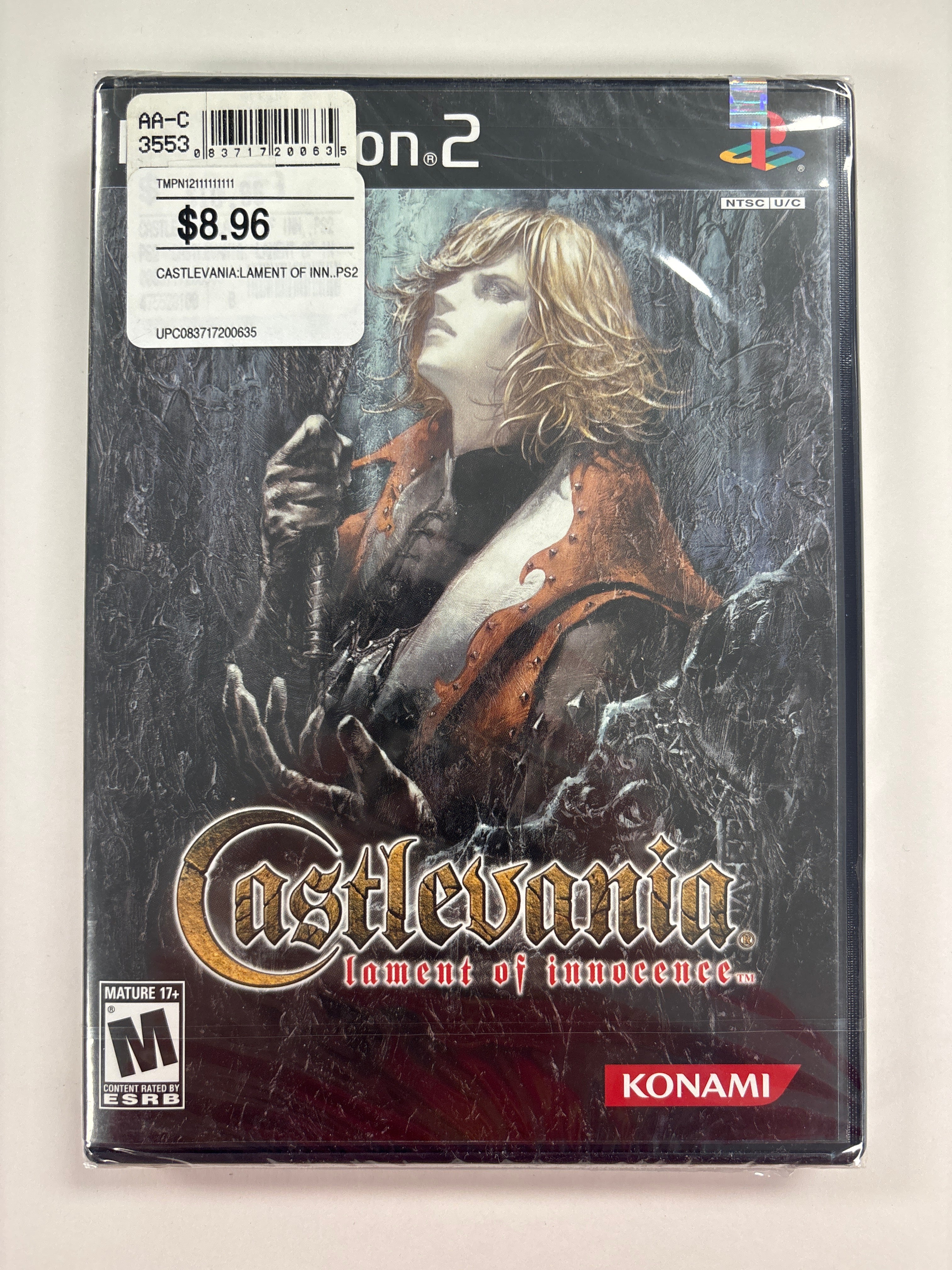 Castlevania: Lament of Innocence - PlayStation 2 PS2 Brand New & Factory Sealed!