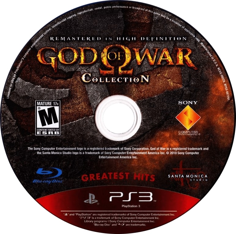 God of War: Collection PS3 - Video Game - Used - CaveGamers - Image 4