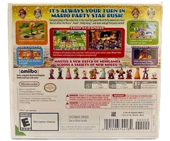 Mario Party Star Rush [Asia] [New Condition]