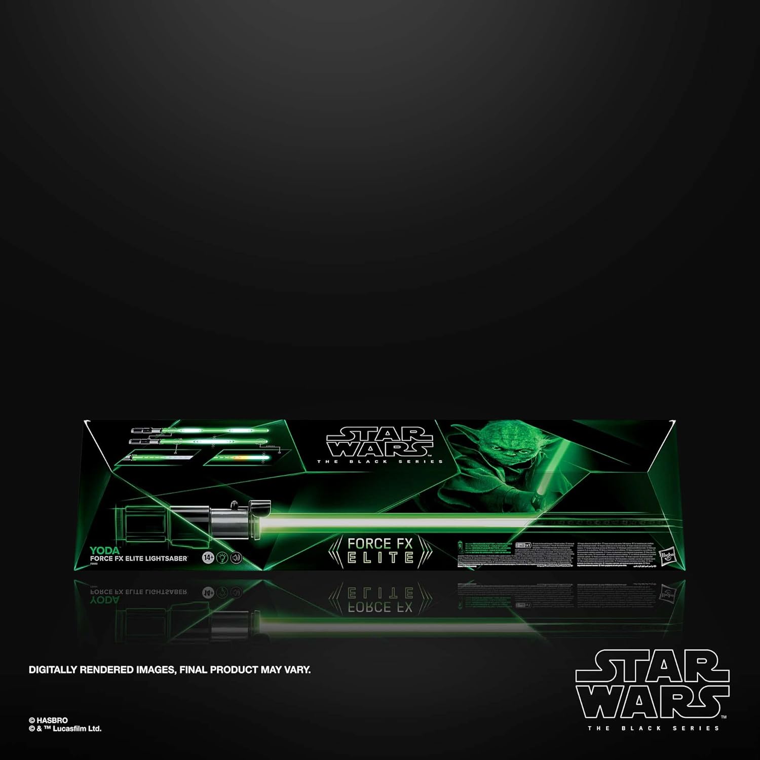 Star Wars The Black Series Yoda Force FX Elite Lightsaber