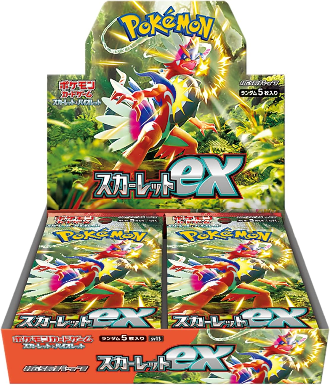 Pokemon TCG: Scarlet & Violet Expansion Pack Scarlet ex Box [Japan]