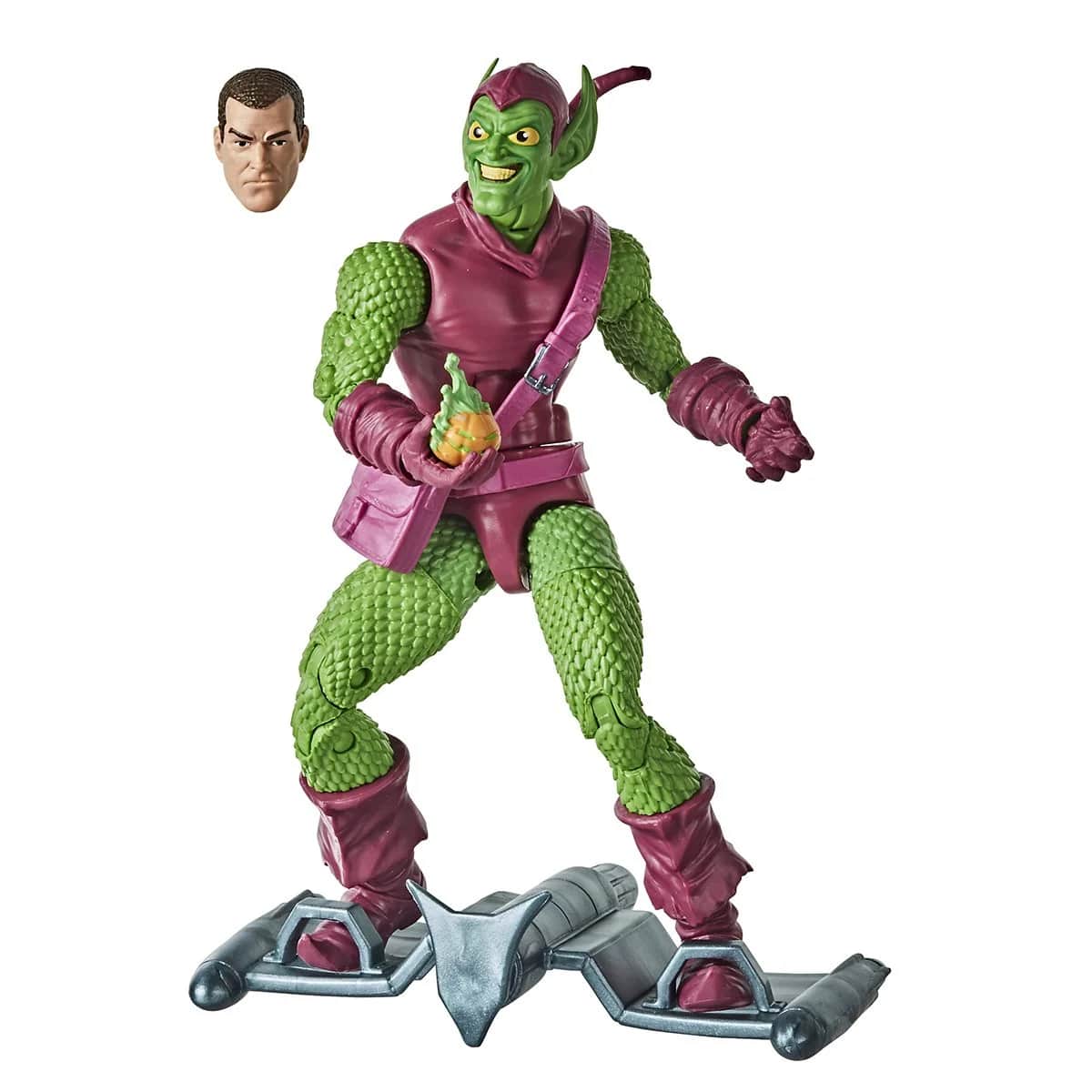 Marvel Legends Spider-Man Retro Green Goblin 6" Action Figure Action Figures - Toys - New - CaveGamers - Image 3