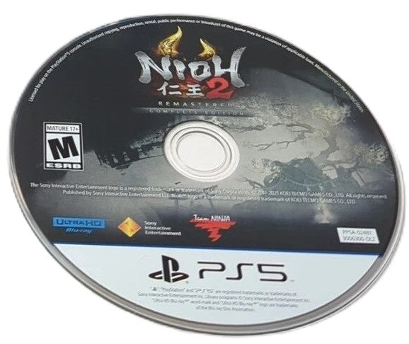 Nioh 2 Remastered Complete Edition (Gray)