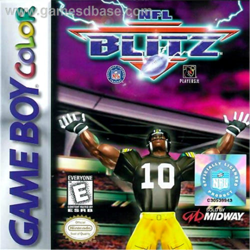 NFL Blitz Football Game Boy Color - Video Game - Used - CaveGamers