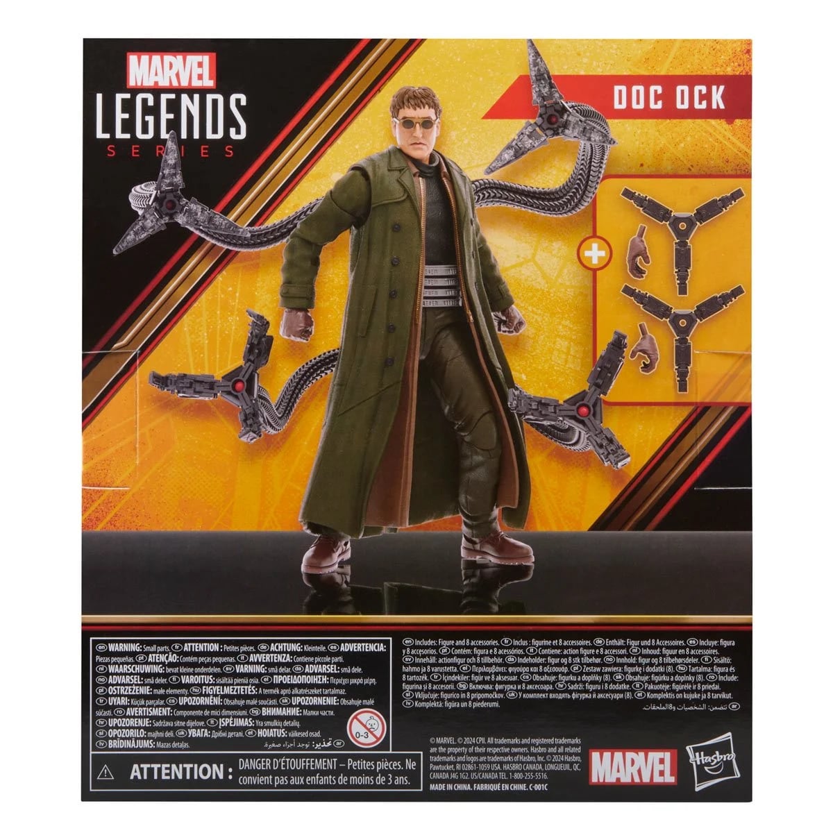 Hasbro Marvel Legends Series Doc Ock 6" Action Figure