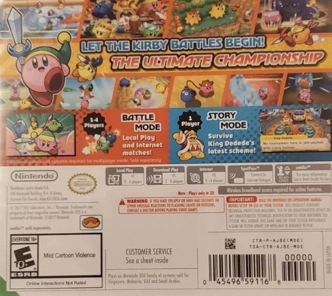 Kirby: Battle Royale [Asia]
